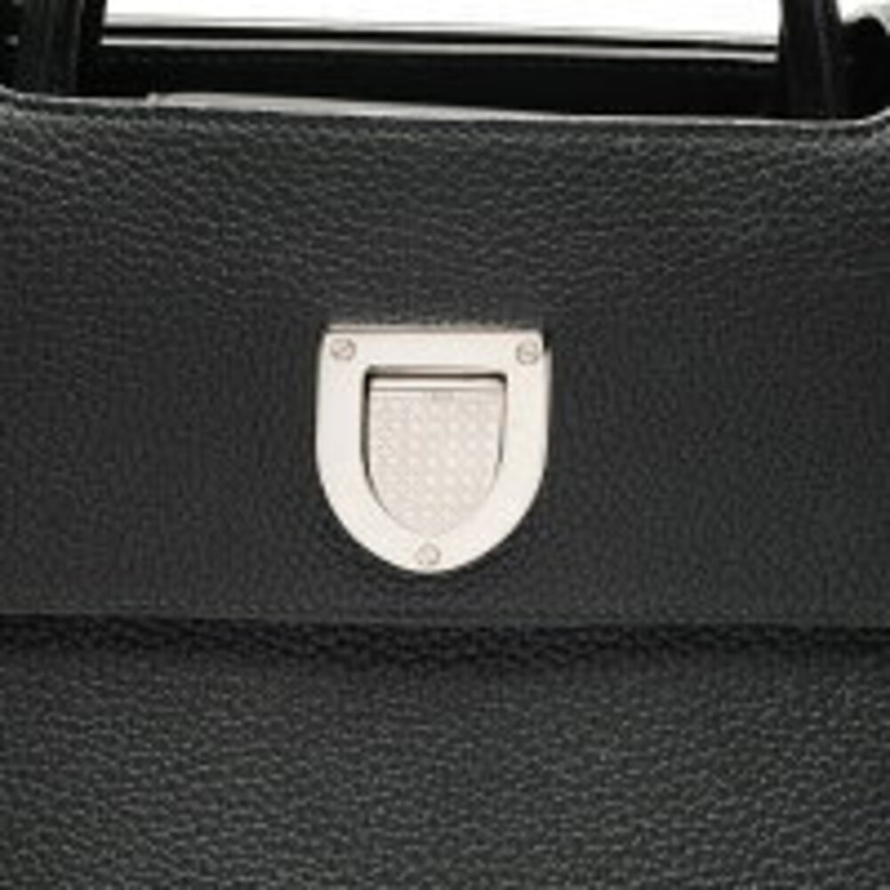 Christian Dior DiorEver Leather Handbag Black - Picture 9 of 13
